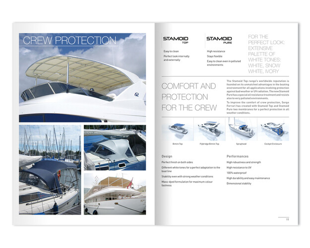 Serge Ferrari Marinekatalog Innen