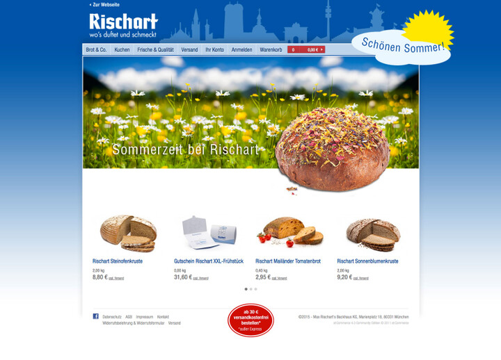 Webshop Rischart