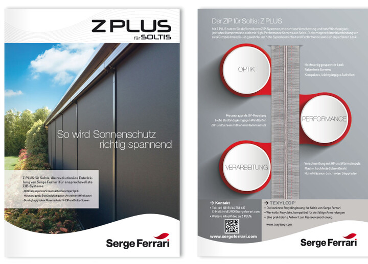 Beihefter Z PLUS für Serge Ferrari