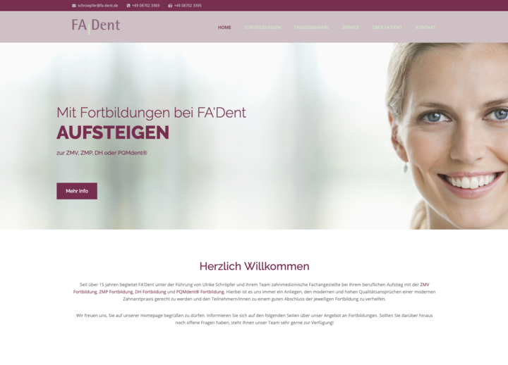 Website FA Dent
