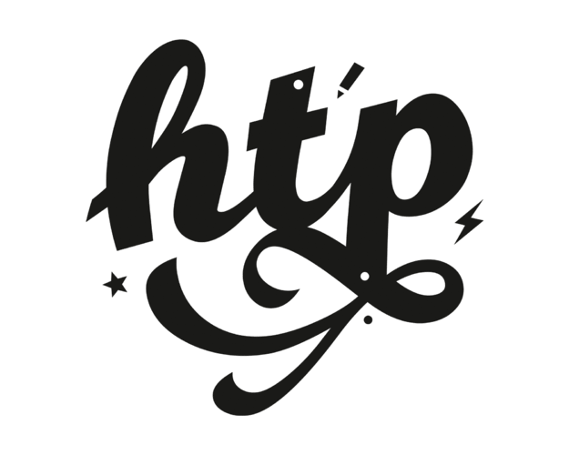 Logodesign htp schwarz-weiss