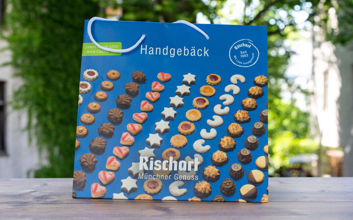 Verpackungsdesign für Rischarts Backhaus, Tragetasche