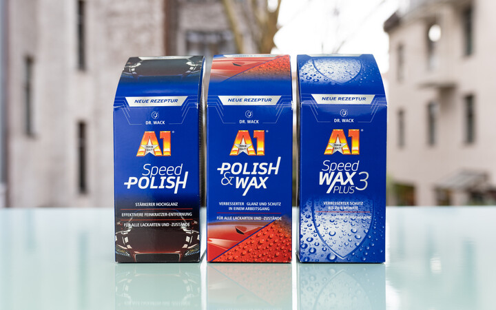 Packaging Design A1, Lackpflege